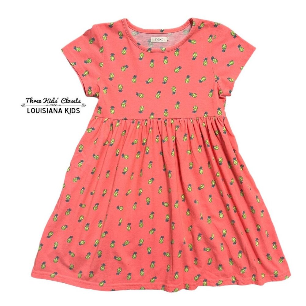 Next 5-6Y Pineapple Print Dress